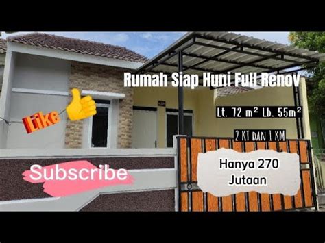 Sold RUMAH SIAP HUNI 200JTAN FULL RENOVASI CITRA INDAH CITY YouTube