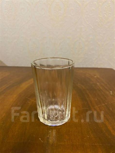 Граненая стопка рюмка, б/у, в наличии. Цена: 300₽ во Владивостоке