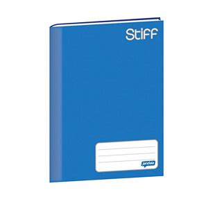 Kit Caderno Grande Fls Capa Dura Azul Universitario Jandaia Stiff