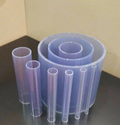 Inch Diameter Clear Pvc Plastic Pipe Schedule Ebay