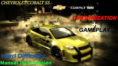 NFS Most Wanted 2005 Chevrolet Cobalt SS Customization And Gameplay