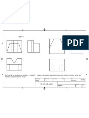 Ejercicios Dibujo Técnico y Soluciones 3º ESO PDF Técnicas de