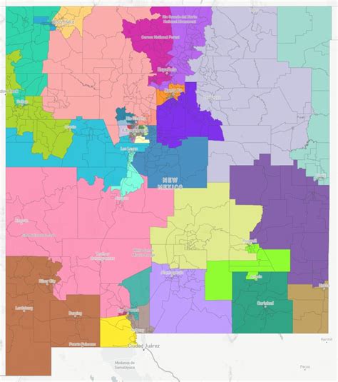 Adopted Maps New Mexico Citizens Redistricting Committee