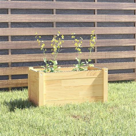 VidaLife Plantenbak 60x31x31 Cm Massief Grenenhout Bol