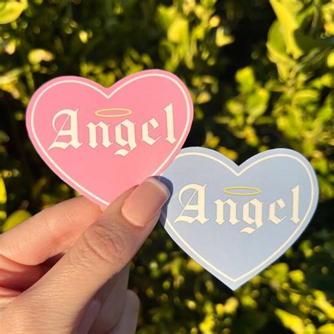 Angel Sticker Y2k Sticker Waterproof Sticker Aesthetic Etsy