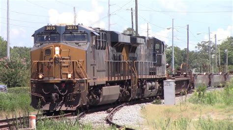 Csx Leads Csx X In Cordele Ga Youtube