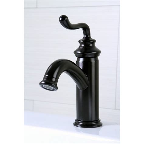 Single Handle Oil Rubbed Bronze Single Hole Bathroom Faucet Bronze