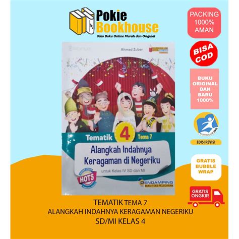 Jual Best Seller Tematik Tema Sd Mi Kelas Alangkah Indahnya