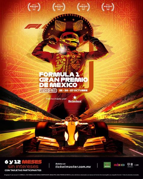 Revelan Póster Oficial Del Gran Premio De México 2019 Vgezone