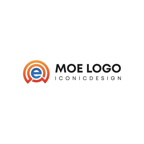 Premium Vector | Moe logo