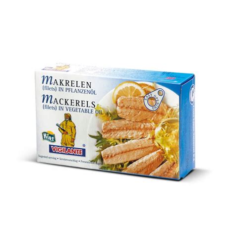 Kier Filet z makreli oleju roślinnym 85 g 15202218089 Allegro pl