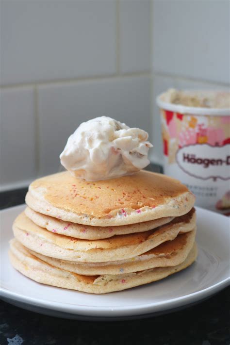 Fluffy Funfetti Pancake Stack