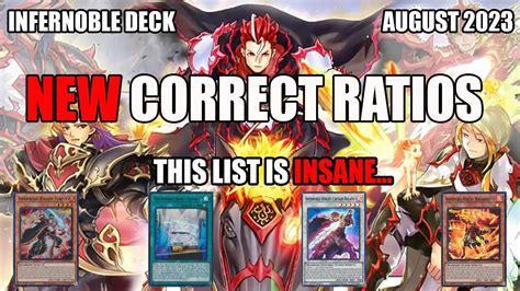 Infernoble Knight Deck Profile INSANE LIST August 2023 Yu Gi Oh