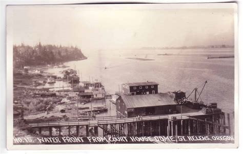 Columbia County Oregon Courthouse Postcards