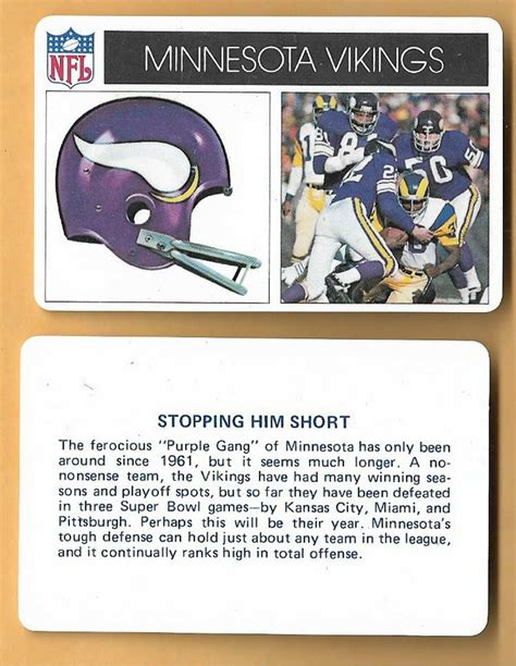 1976 NFL FOOTBALL POPSICLE CARD PICK YOUR TEAM FINISH YOUR SET EBay