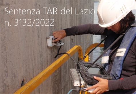 Sentenza TAR Del Lazio N 3132 2022 Certifico Srl