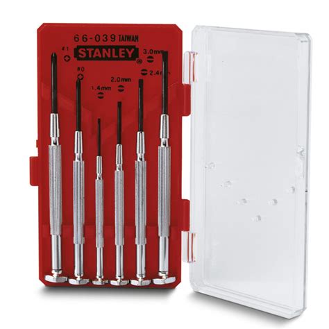 Stanley Precision Screwdriver Set Stht66039 8 Cib Partners