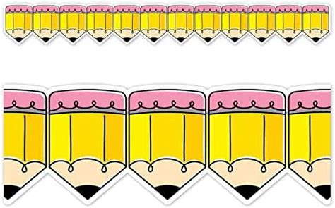 CTP Doodle Pencils EZ Border For Classroom Bulletin Board Border For Classroom ( 10673), Total ...