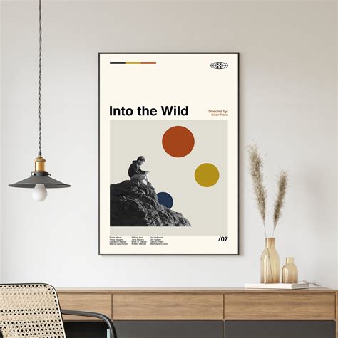 Into The Wild Movie Poster Into The Wild Print Modern Movie Poster