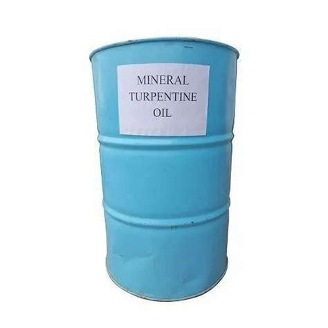 Mineral Turpentine Oil Packaging Type Barrel Packaging Size