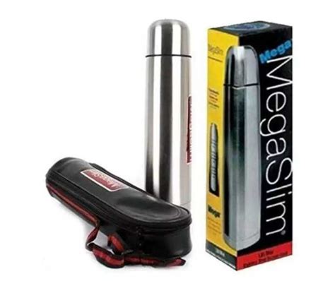 Stainless Steel Vacuum Flask Thermos Hot Cold 1L With Carrying Case Daraz Np