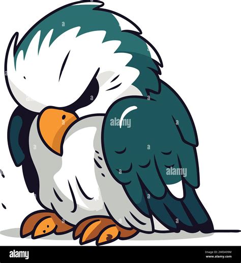 Eagle Cartoon Stock Vector Images Alamy