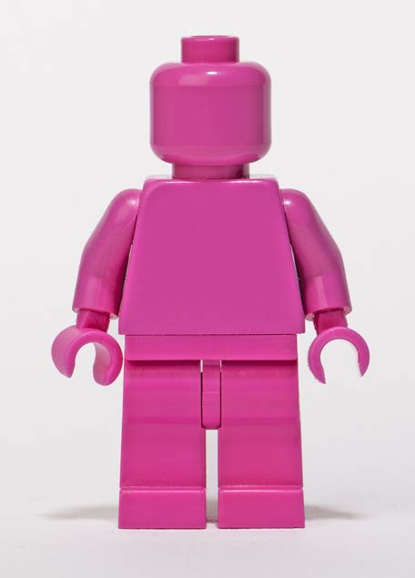 Lego Detailed Listing For Dark Pink Lego Monochrome Minifigure Mono