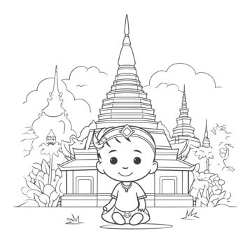 Hindu Temple Coloring Pages Printable - Infoupdate.org