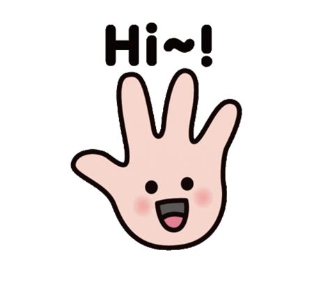 Emoji Hello Sticker for iOS & Android | GIPHY