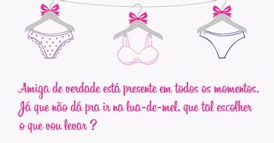 Kelly Pipo Convite Chá de Lingerie