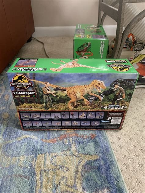 Mavin Jurassic Park Lost World Velociraptor Jp Snap Jaw