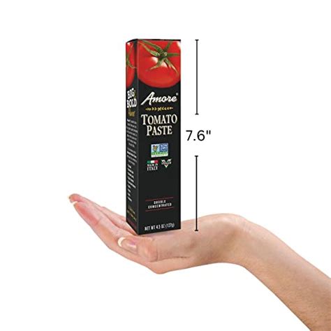 Amore Vegan Tomato Paste In A Tube Non Gmo Certified And Made In Italy Pack Of 1 Pricepulse