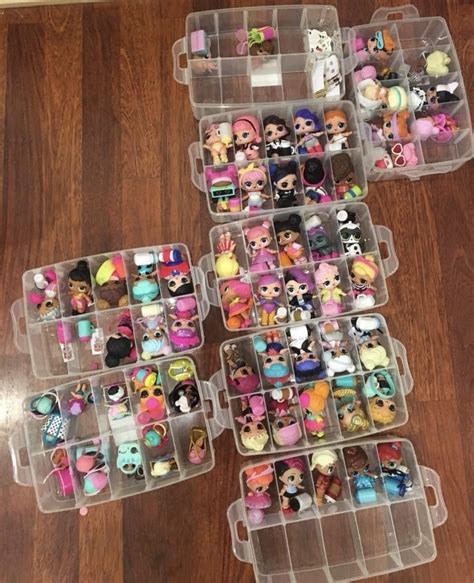 Stackable Storage Bins Great Way To Store All Your Lol Surprise Dolls You Can Purchase These