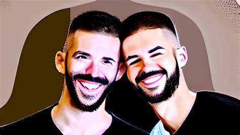 Smiling Gay Male Couple Creative Fabrica