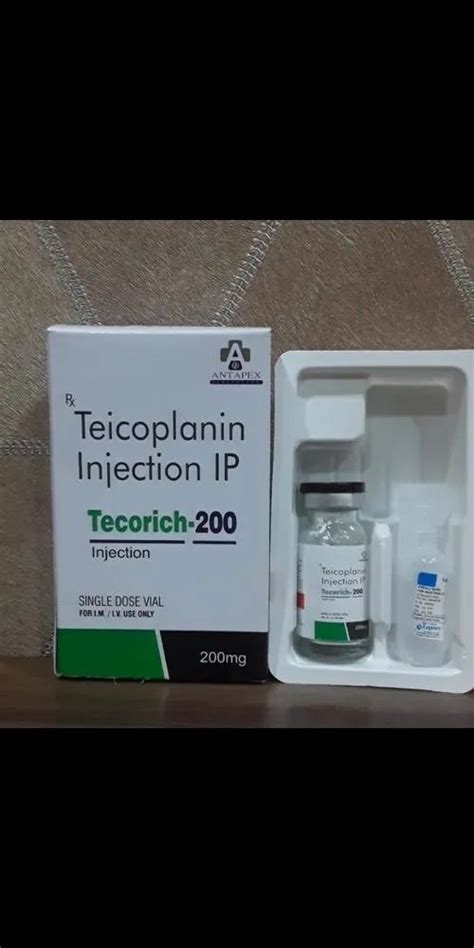 Teicoplanin For Injection Ip Mg At Rs Piece Third Party