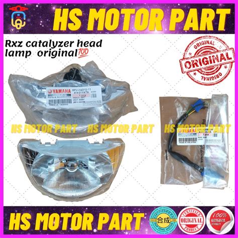 HSMOTORPART Rxz Catalyzer Head Lamp Socket Original HLY Rxz Lampu