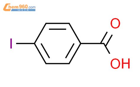 619 58 9对碘苯甲酸化学式、结构式、分子式、mol 960化工网