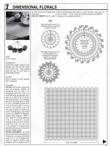 An Old Book With Instructions On How To Make Crocheted Dois And Other