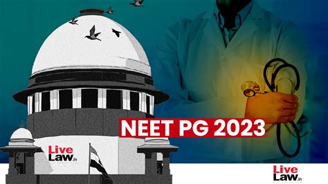 Neet Pg Postponement Supreme Court Refuses To Postpone