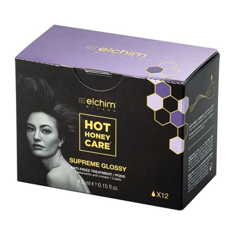 Elchim Hot Honey Care Glossy Anti Frizz Treatment Pods Salons Direct