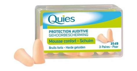 QUIES Protection Auditive Mousse Anti Bruit 6 CHAIR