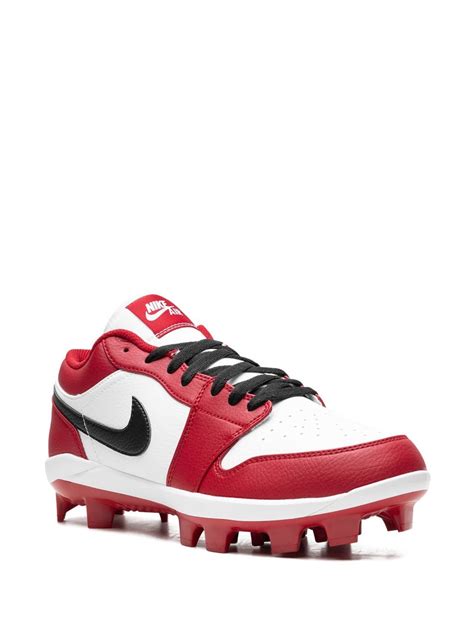 Jordan Air Jordan 1 Retro MCS Low "Gym Red" Baseball Cleats - Farfetch