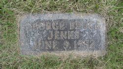 George Bruce Jenks Find A Grave Memorial