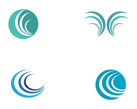 Wave Water Logo Beach 626876 Vector Art At Vecteezy