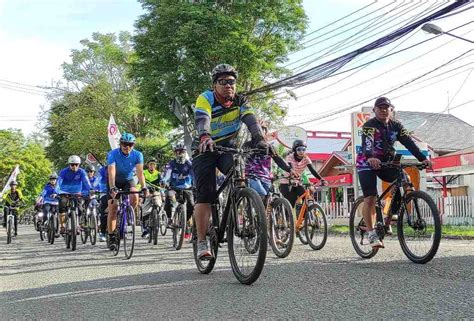 Infopublik Gowes Semarakkan Sumpah Pemuda