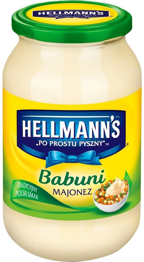 Hellmanns Majonez Babuni Ml Ceny I Opinie Ceneo Pl