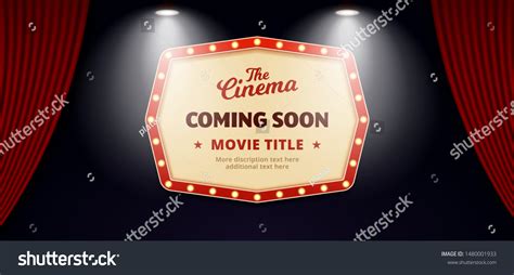 Coming Soon Theater Images Stock Photos Vectors Shutterstock