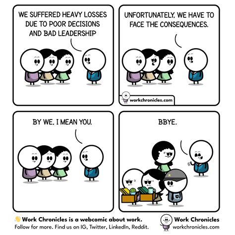 (comic) Face the consequences - Work Chronicles