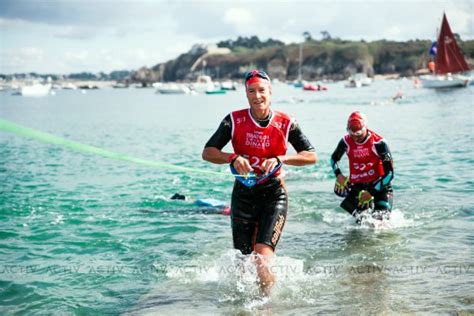 9ème édition du Triathlon Dinard Côte d Emeraude sous le soleil breton