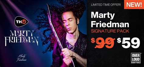 Overloud Releases Th U Marty Friedman Signature Pack